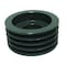 B&B Manufacturing Bushing 4 Groove V-Belt Pulley 9.75 inch OD 45V975E - alternate 1